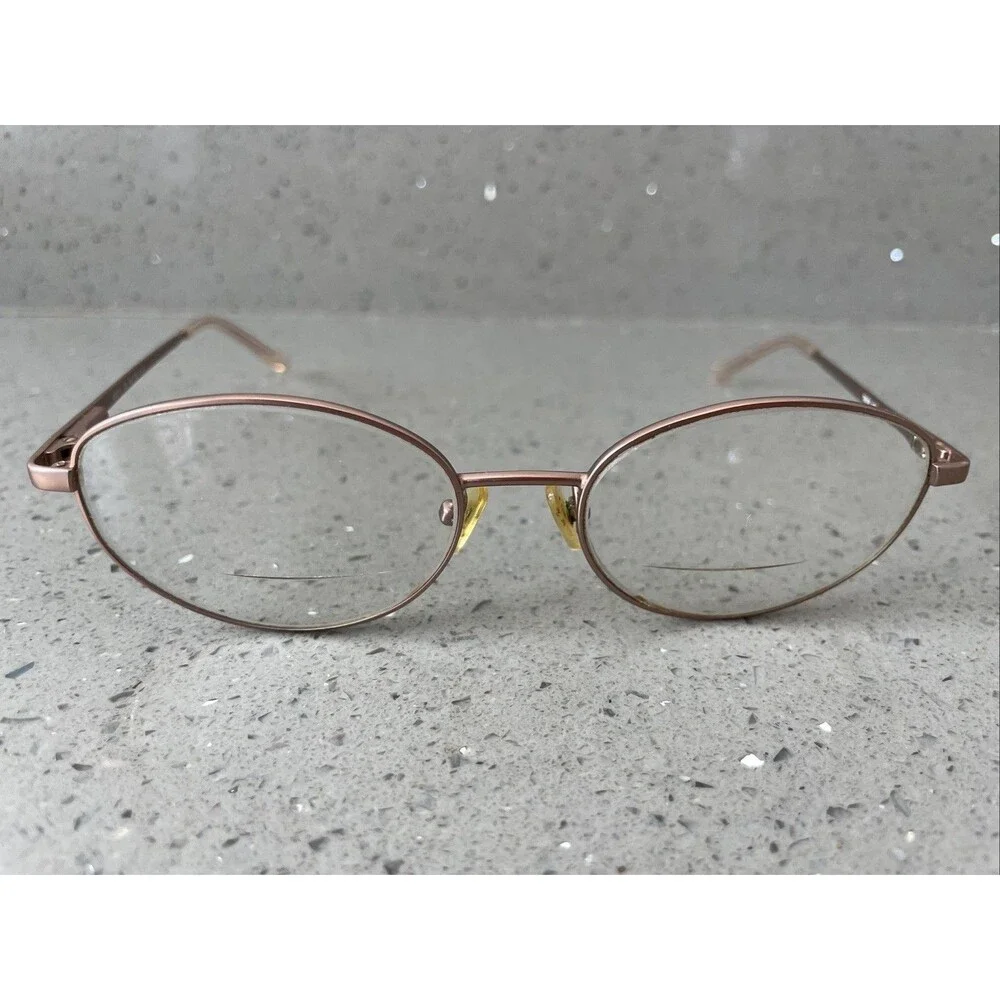 Thornton & Banks TB 416 MAUVE 53-17-135 Metal Full Rim Eyeglasses Frames ONLY